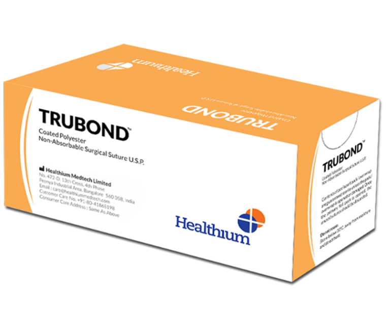 TRUBOND GREEN U.S.P. 2-0, 90CM , 1/2 , Round Body 26MM , DOUBLE ARM